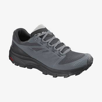 Salomon OUTLINE GTX W - Siva Turistické Topánky Damske, S0259SK